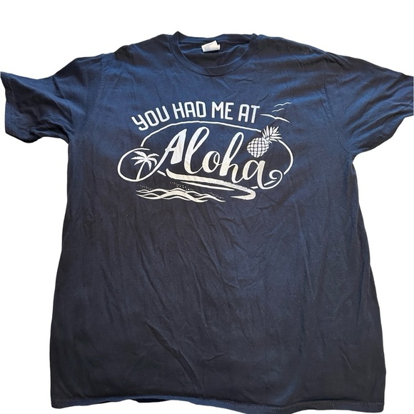 Port and Company Other - “You Had Me At Aloha” Tee (Like New - Great Condition) 🌺
